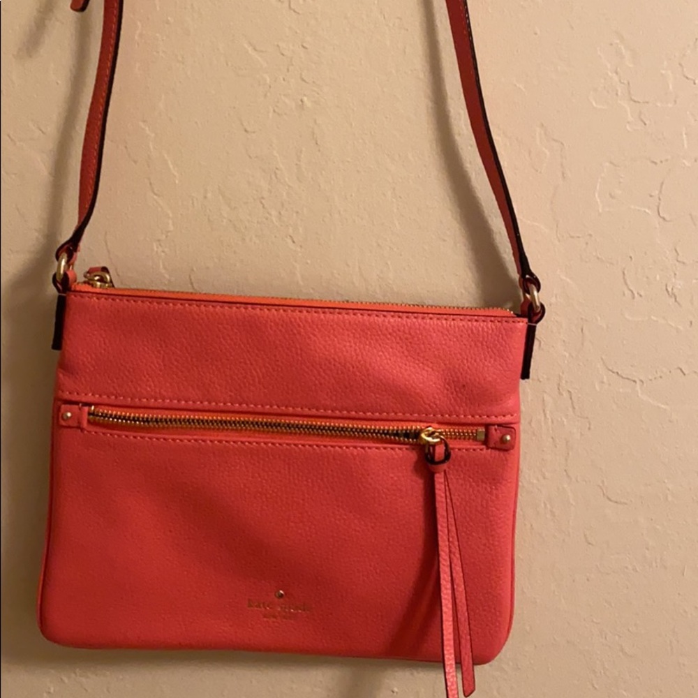 Kate spade purse dark pink